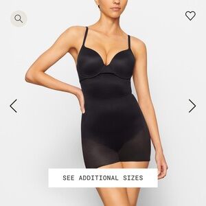 Skims Barely there high waisted shorts